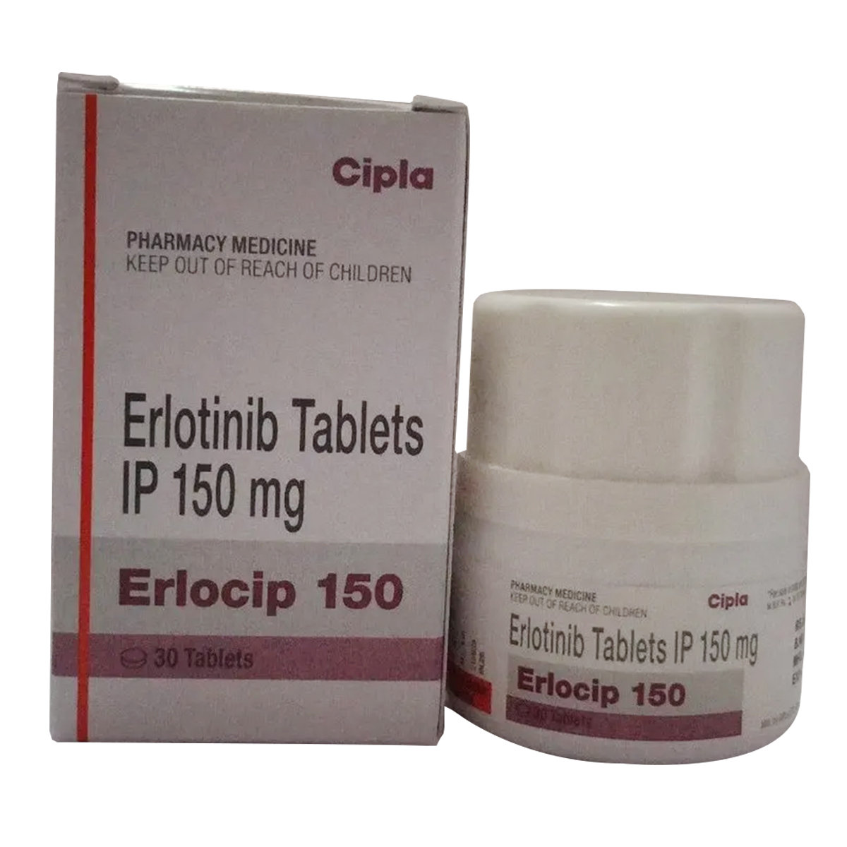 Erlocip 150 Tablet 30's, Pack of 1 TABLET Erlocip 150 Tablet 30's, Pack of 1 TABLET