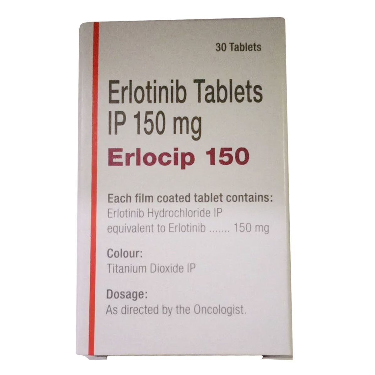 Erlocip 150 Tablet 30's, Pack of 1 TABLET Erlocip 150 Tablet 30's, Pack of 1 TABLET
