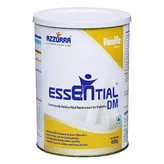 Azzurra Essential DM Vanilla Flavour Nutrition Drink Powder for Diabetics, 400 gm, Pack of 1