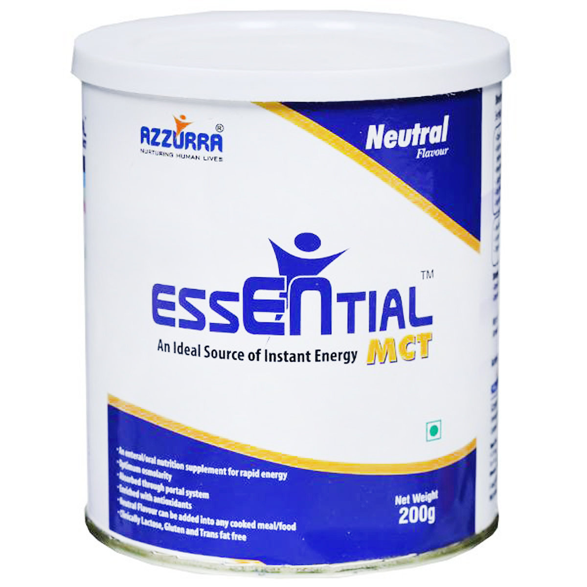 Essential Mct Neutral Flavour Powder, 200 gm, Pack of 1 Powder Essential Mct Neutral Flavour Powder, 200 gm, Pack of 1 Powder