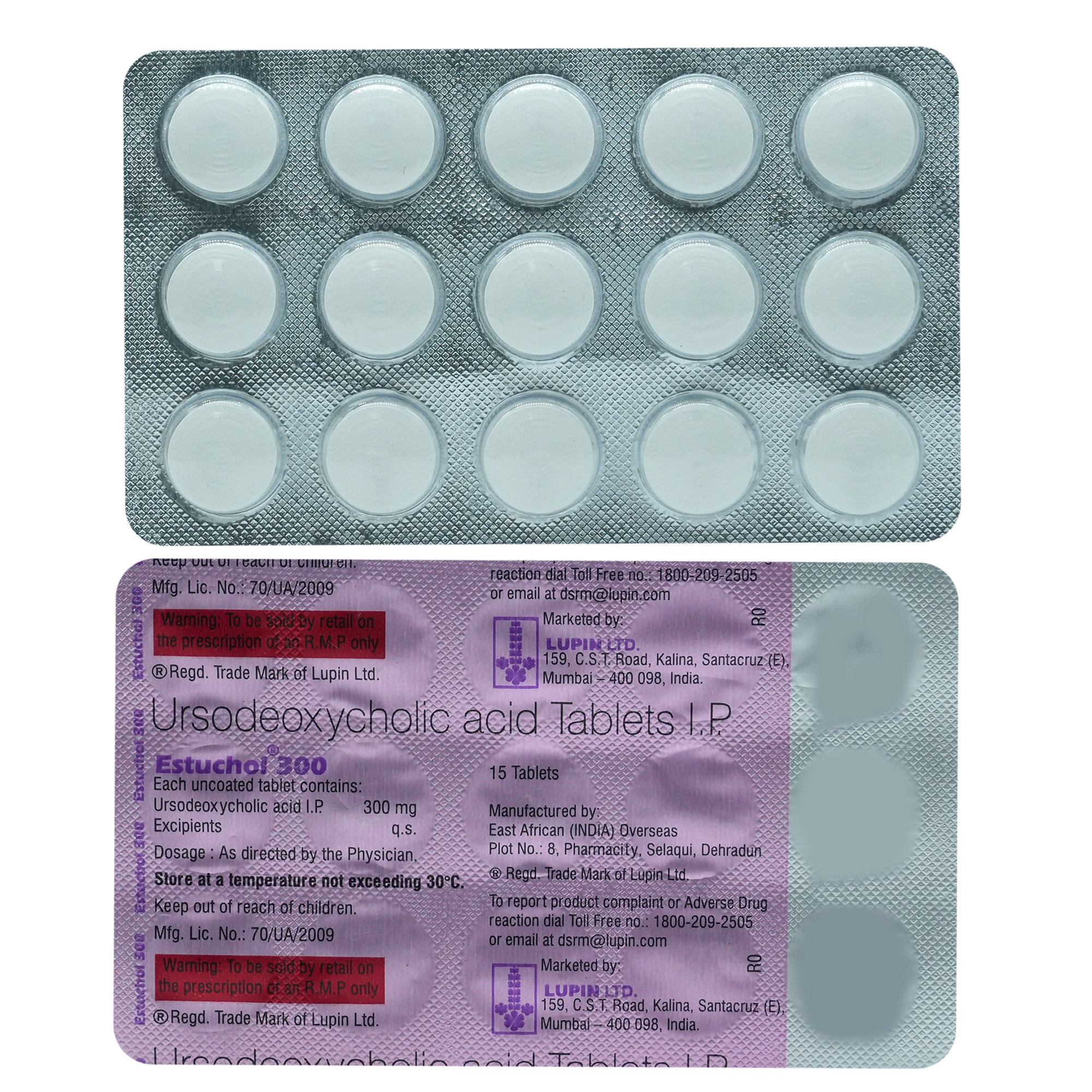 Estuchol 300 Tablet 15's, Pack of 15 TabletS Estuchol 300 Tablet 15's, Pack of 15 TabletS