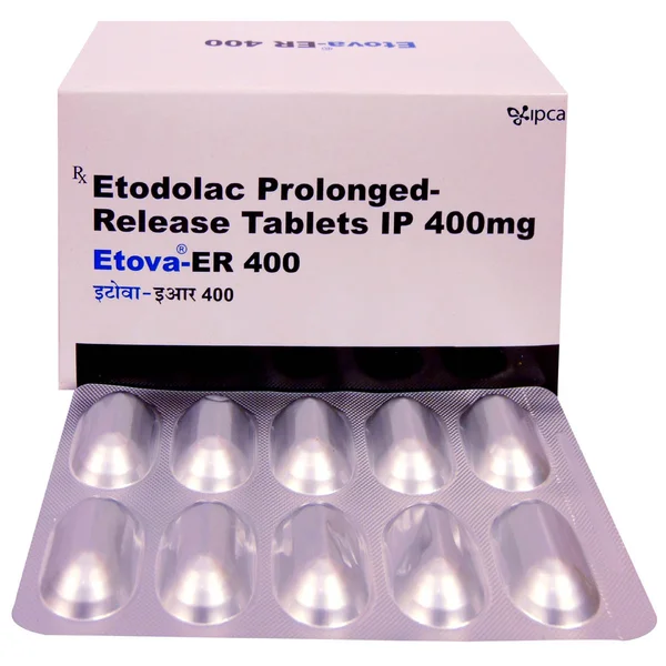 Etova-ER 400 Tablet 10's, Pack of 10 TABLETS