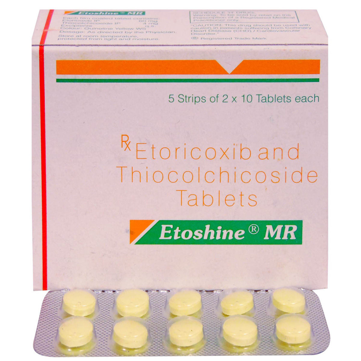 Buy Etoshine MR Tablet 10's Online