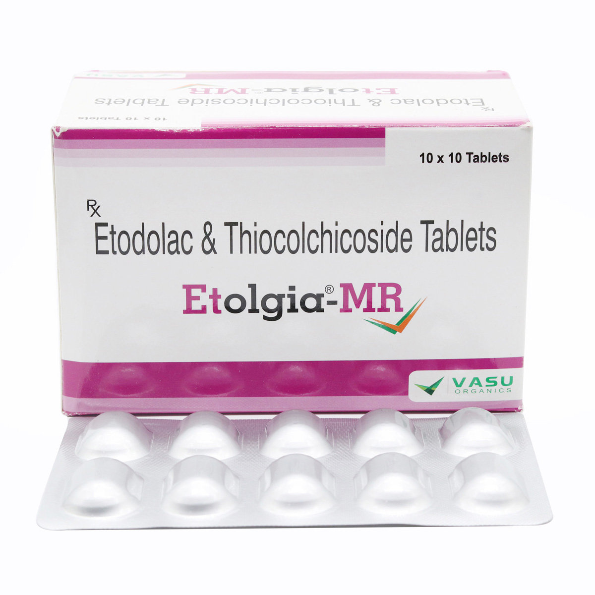 Etolgia-Mr 4Mg Tablet 10'S, Pack of 10 TabletS Etolgia-Mr 4Mg Tablet 10'S, Pack of 10 TabletS