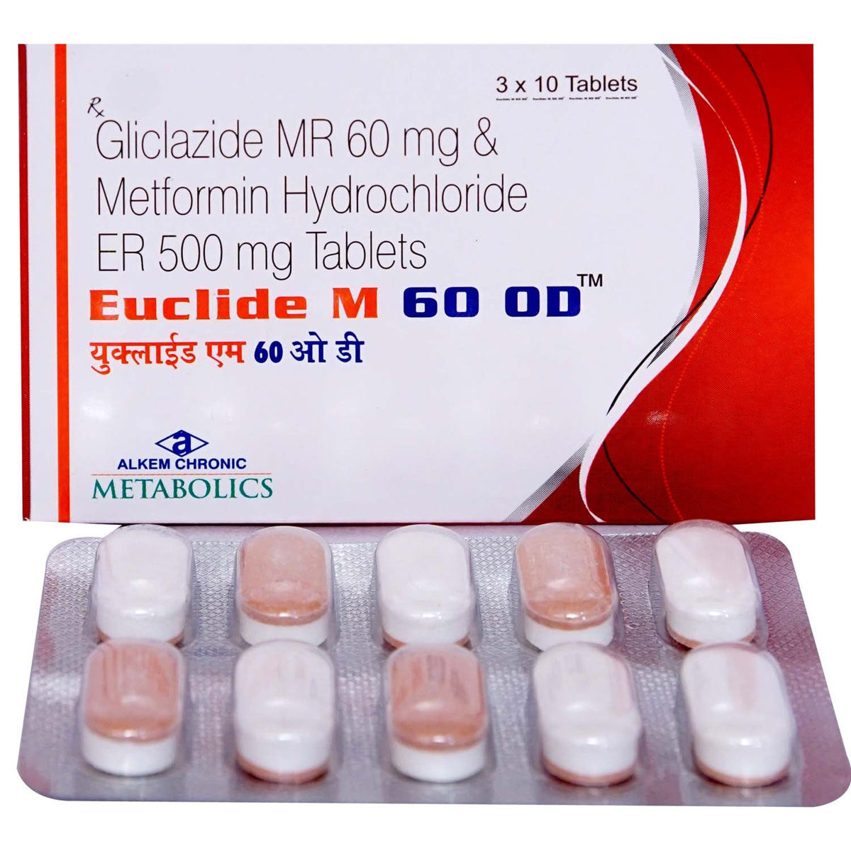 Buy Euclide M 60 OD Tablet 10's Online