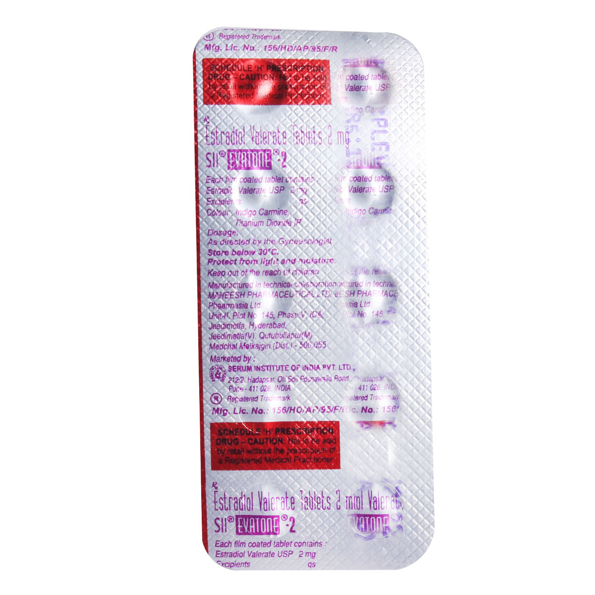 Evatone-2 Tablet 10's, Pack of 10 TabletS Evatone-2 Tablet 10's, Pack of 10 TabletS
