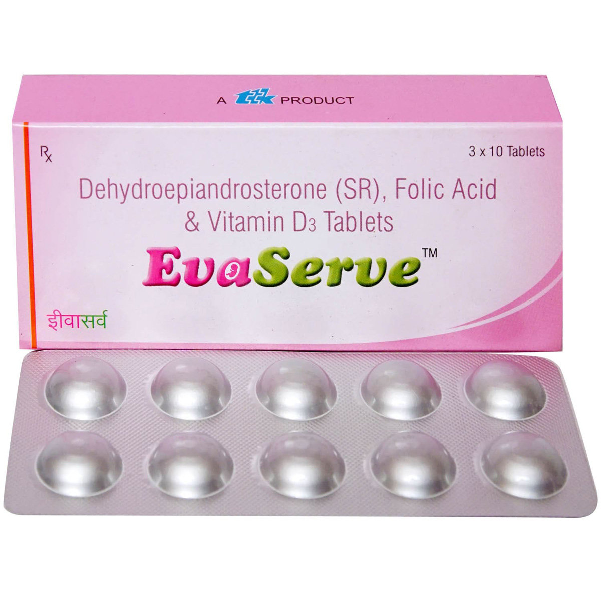 Evaserve Tablet 10's, Pack of 10 TABLETS Evaserve Tablet 10's, Pack of 10 TABLETS