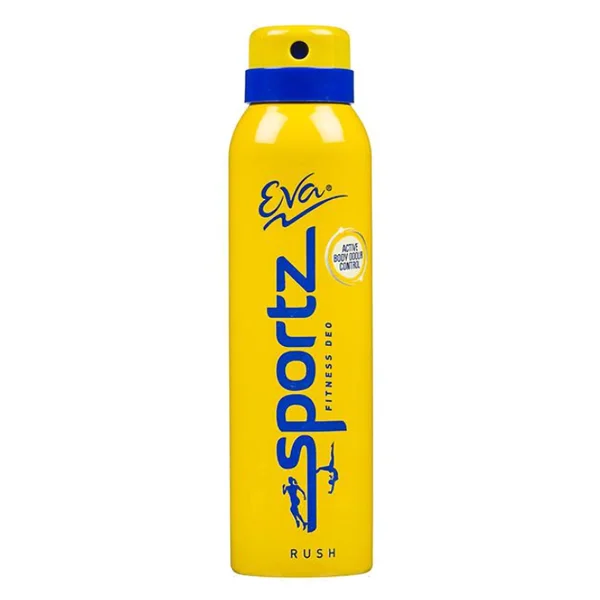 Eva Sportz Rush Deodorant Body Spray, 125 ml, Pack of 1