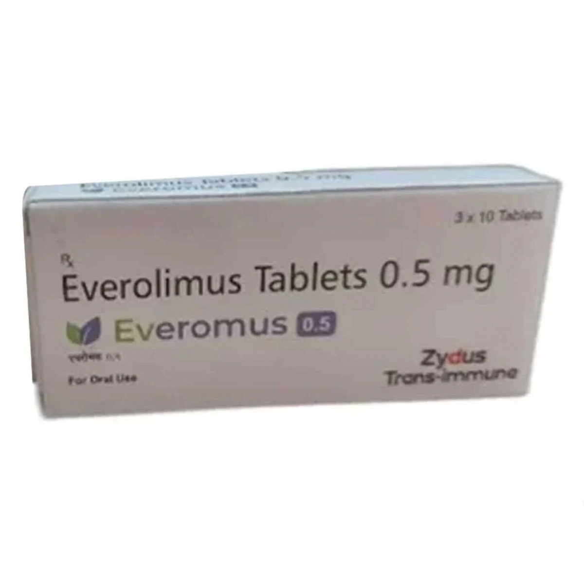 Everomus 0.5 Tablet 10's, Pack of 10 TABLETS Everomus 0.5 Tablet 10's, Pack of 10 TABLETS