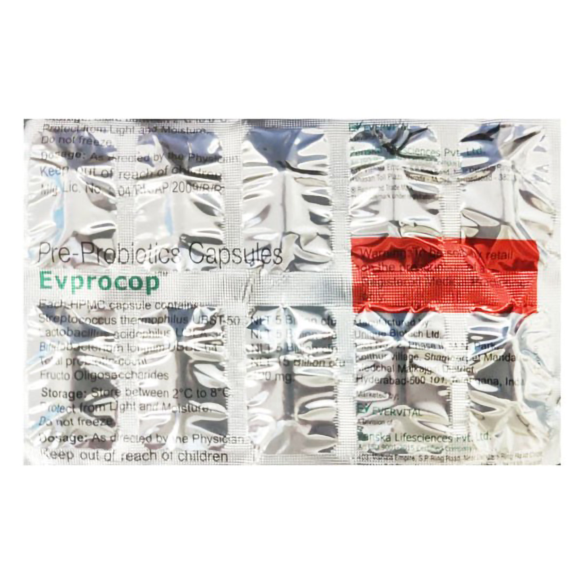 Evprocop Capsule 10's, Pack of 10 Evprocop Capsule 10's, Pack of 10