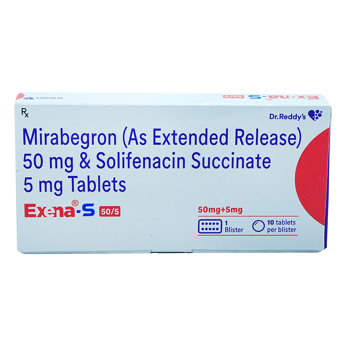 Exena-S 50/5 Tablet 10's, Pack of 10 Exena-S 50/5 Tablet 10's, Pack of 10