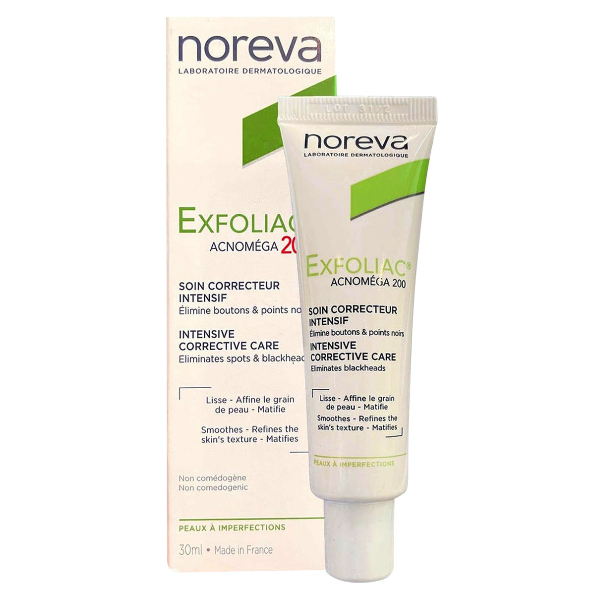 Exfoliac Acnomega 200 Cream 30 ml, Pack of 1 Exfoliac Acnomega 200 Cream 30 ml, Pack of 1