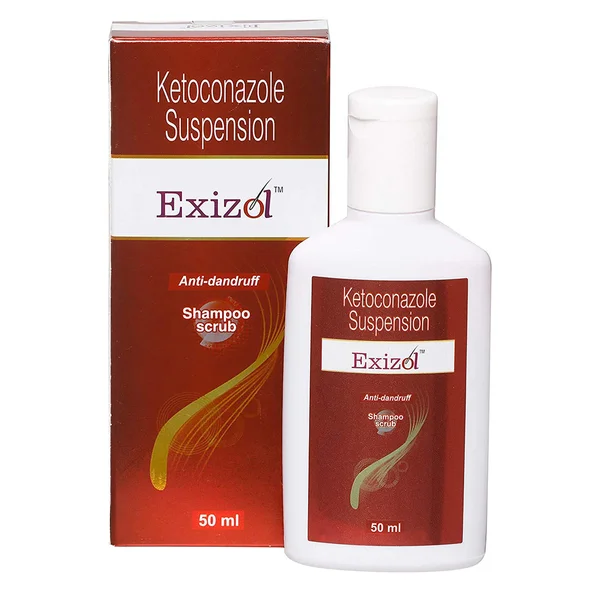 Exizol Anti-dandruff Shampoo Scrub, 50 ml, Pack of 1 SHAMPOO
