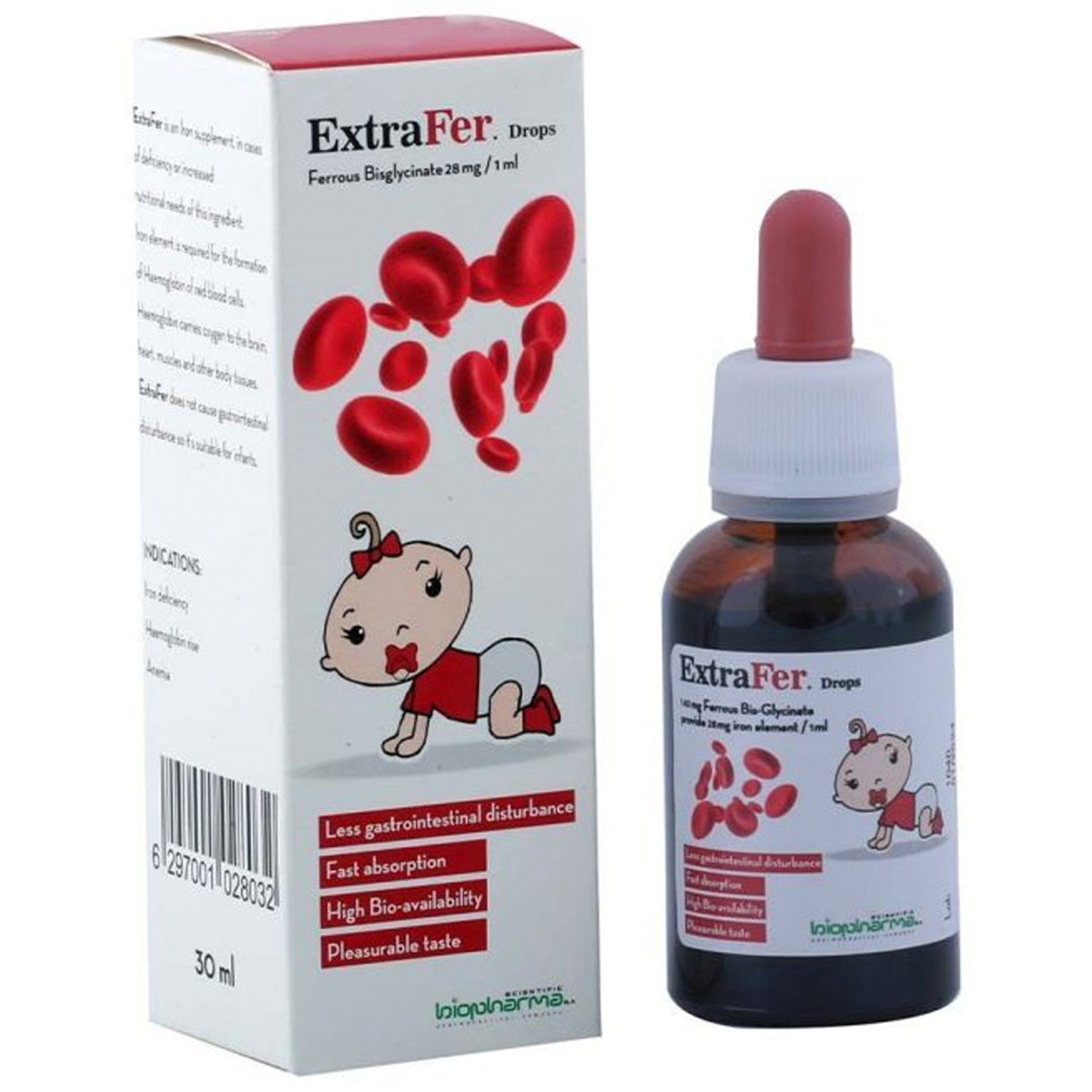 Extrafer Oral Drops 30 ml, Pack of 1 DROPS Extrafer Oral Drops 30 ml, Pack of 1 DROPS