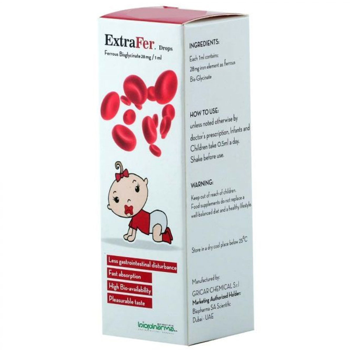 Extrafer Oral Drops 30 ml, Pack of 1 DROPS Extrafer Oral Drops 30 ml, Pack of 1 DROPS