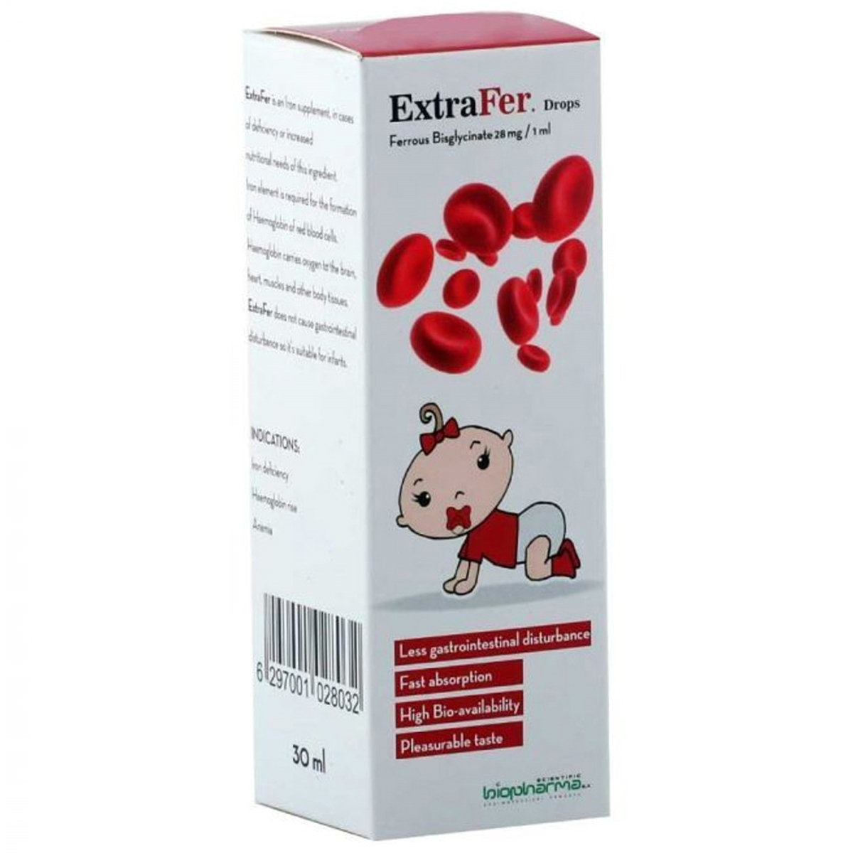 Extrafer Oral Drops 30 ml, Pack of 1 DROPS Extrafer Oral Drops 30 ml, Pack of 1 DROPS