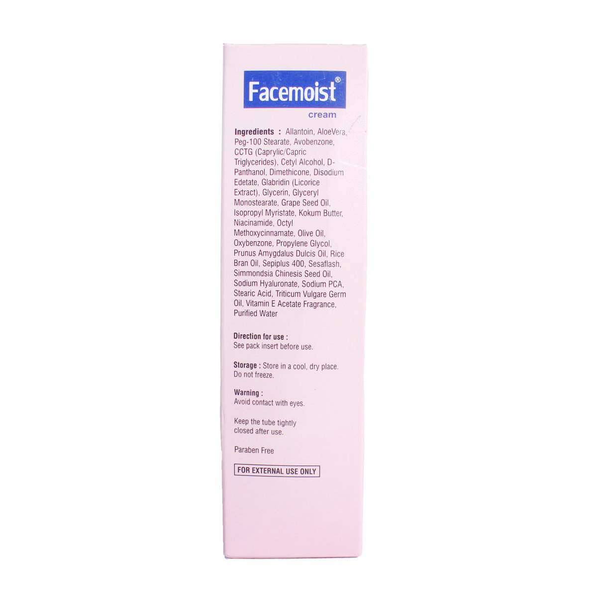 Facemoist Spf 15 Cream 60 gm, Pack of 1 Facemoist Spf 15 Cream 60 gm, Pack of 1
