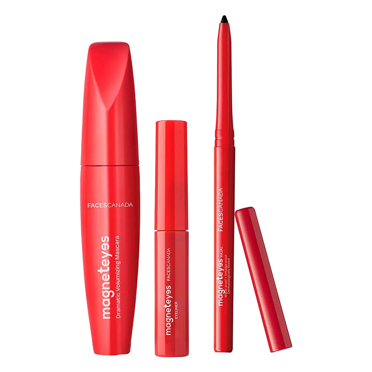 Faces Canada Magnet Eyes Kajal Triopack, 9.5 gm, Pack of 1 Faces Canada Magnet Eyes Kajal Triopack, 9.5 gm, Pack of 1