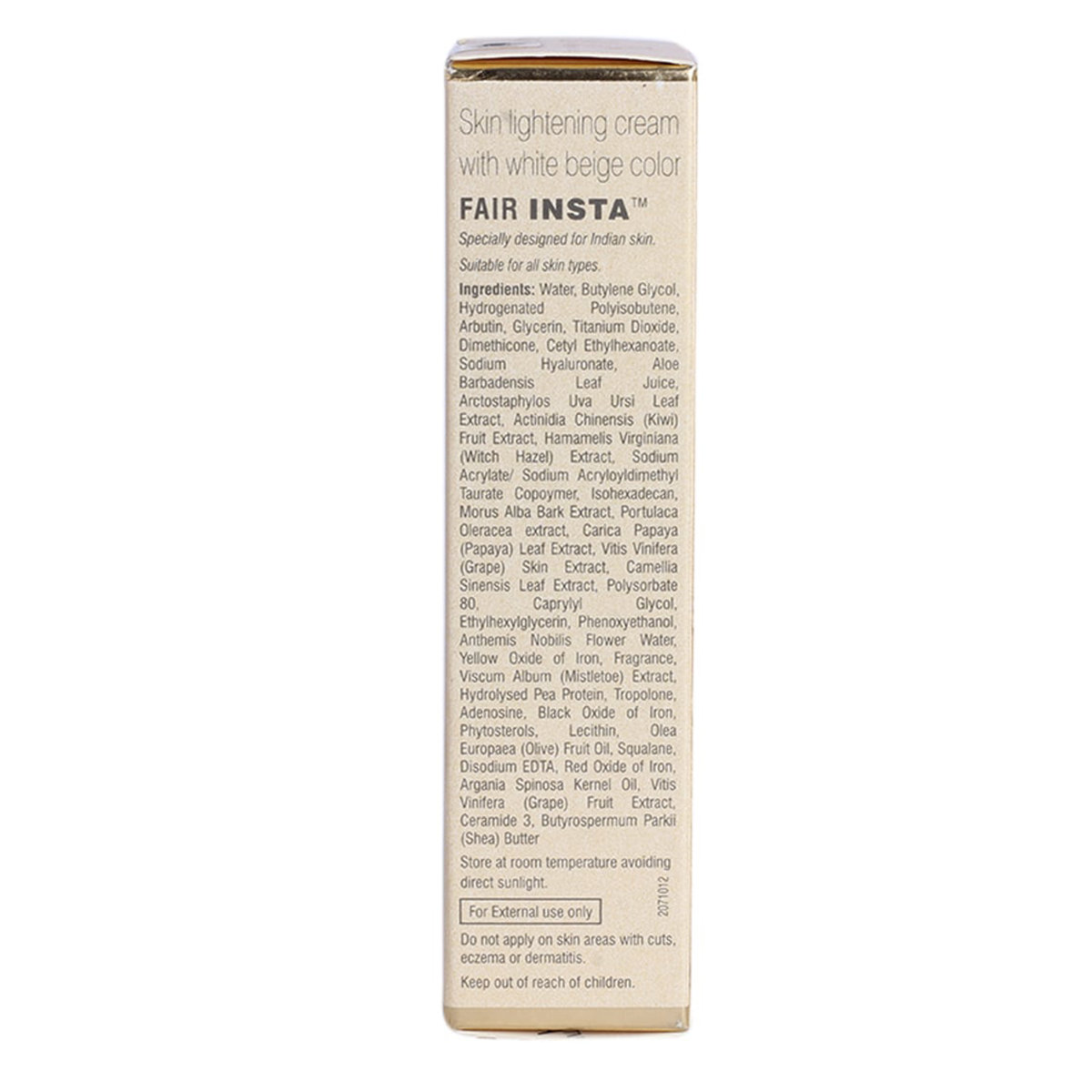 Fair Insta Skin Lightening Cream 20 gm, Pack of 1 Fair Insta Skin Lightening Cream 20 gm, Pack of 1