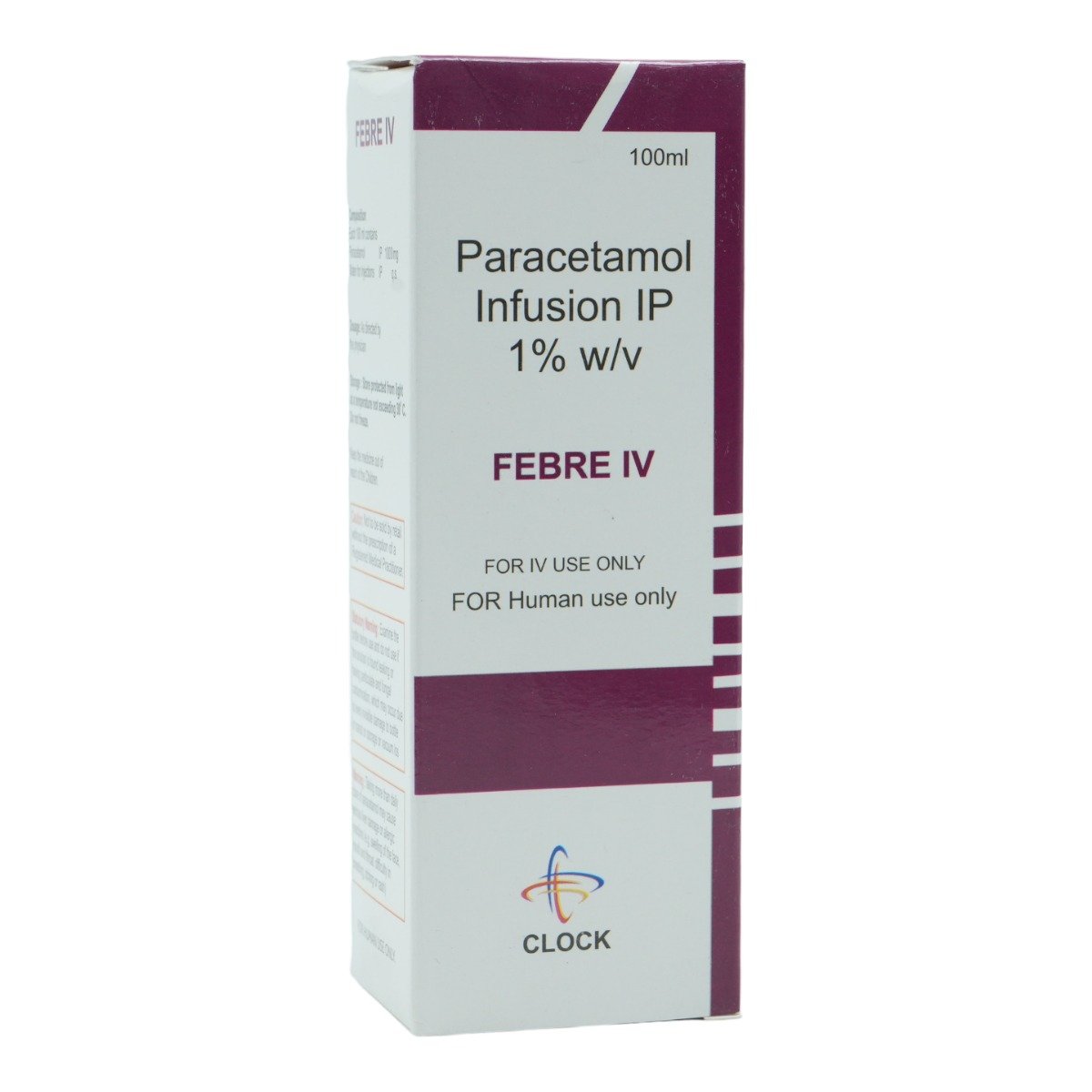 Febre 1% IV Infusion 100 ml, Pack of 1 INFUSION Febre 1% IV Infusion 100 ml, Pack of 1 INFUSION