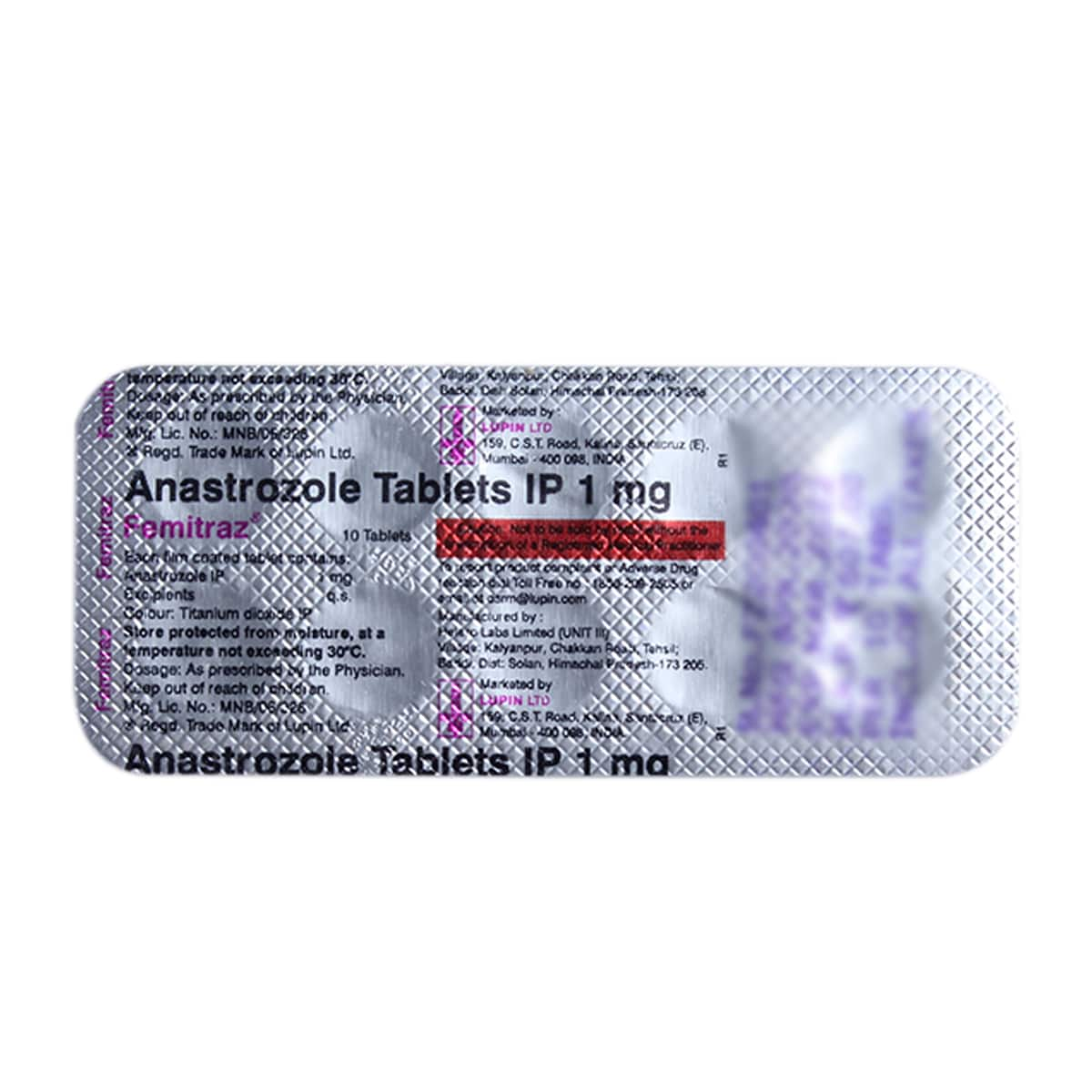 Buy Femitraz Tablet 10's Online