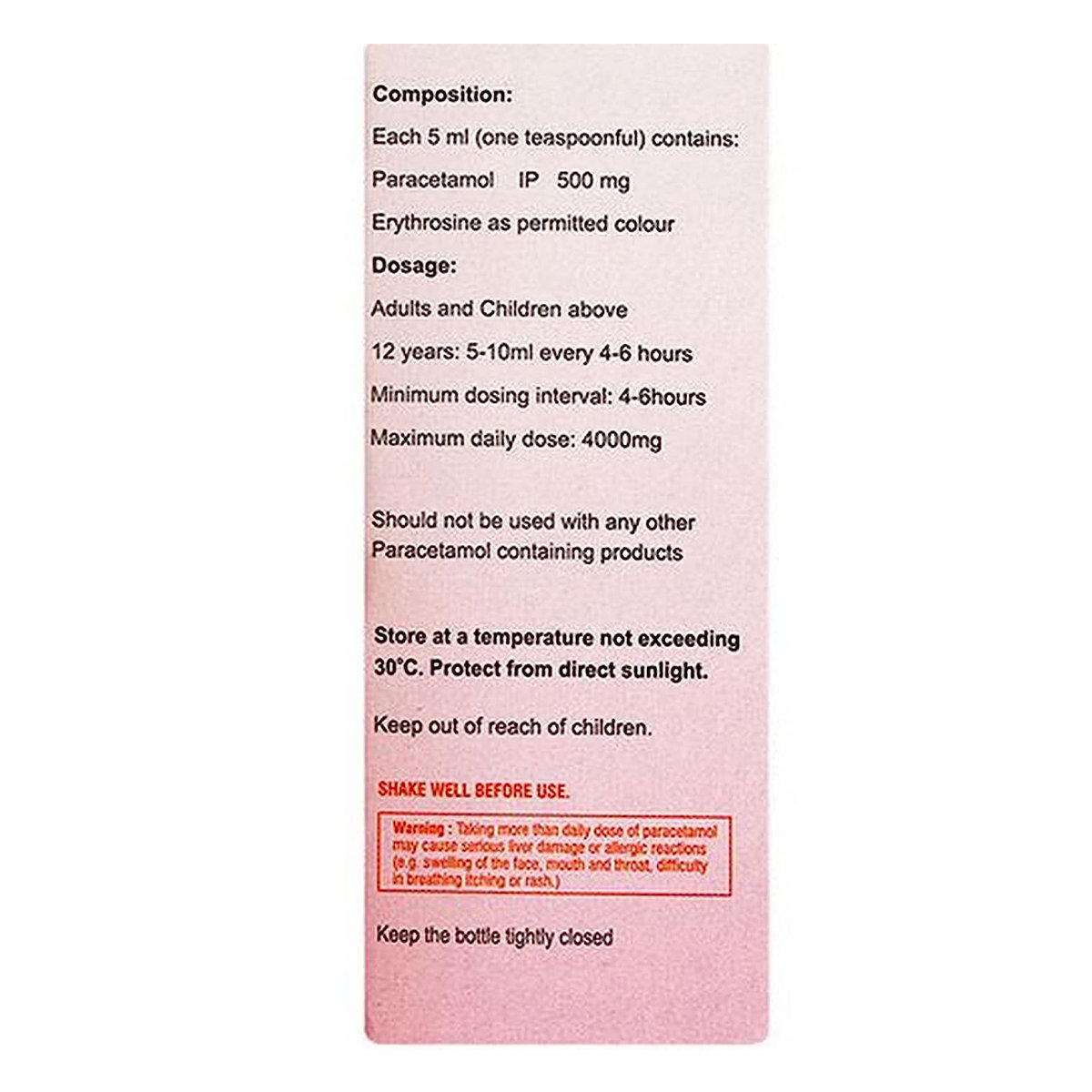 Fepanil-500 Banana Flavour Suspension 60 ml, Pack of 1 Suspension Fepanil-500 Banana Flavour Suspension 60 ml, Pack of 1 Suspension
