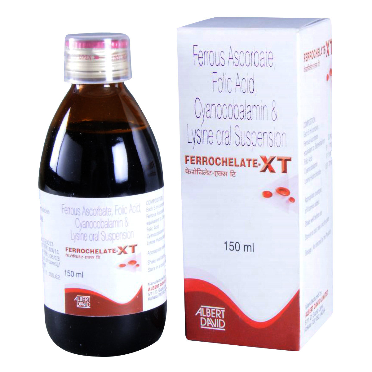 Ferrochelate XT Syrup 150 ml, Pack of 1 Syrup Ferrochelate XT Syrup 150 ml, Pack of 1 Syrup
