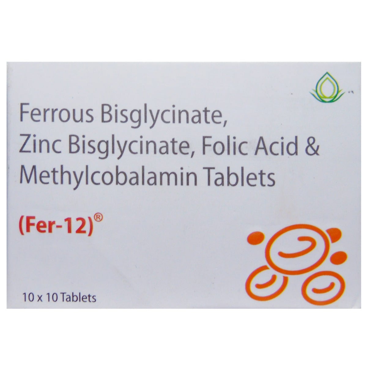 Fer-12 Tablet 10's, Pack of 10 TabletS Fer-12 Tablet 10's, Pack of 10 TabletS