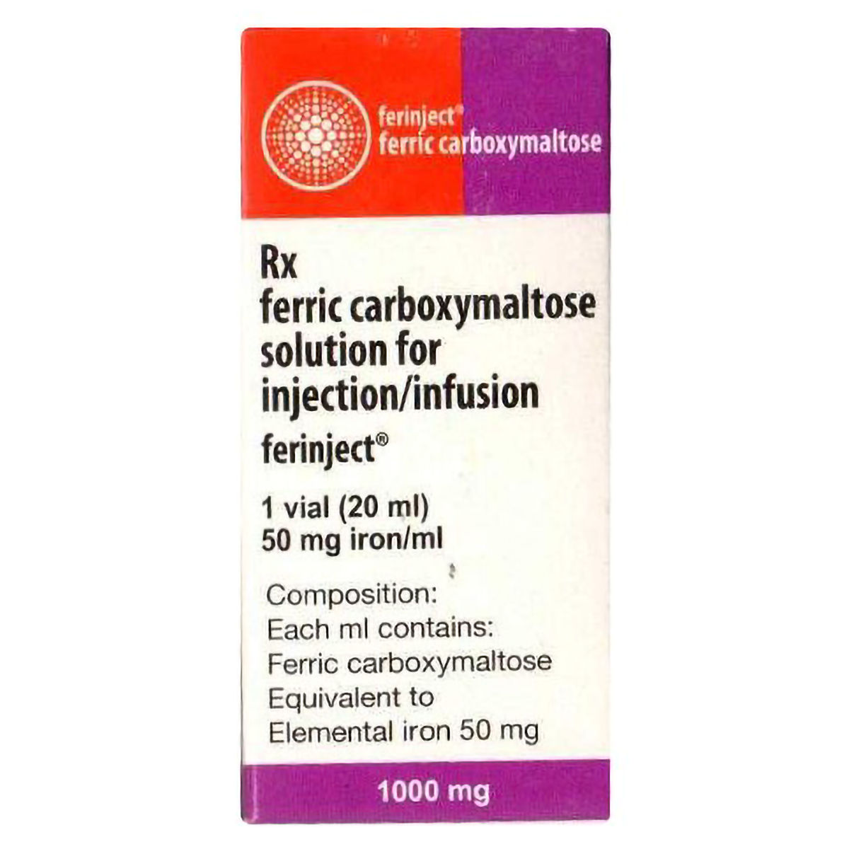 Buy Ferinject Injection 20 ml Online