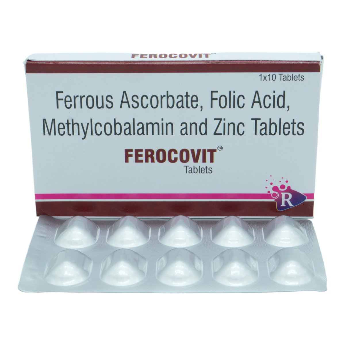 Ferocovit Tablet 10's, Pack of 10 TabletS Ferocovit Tablet 10's, Pack of 10 TabletS