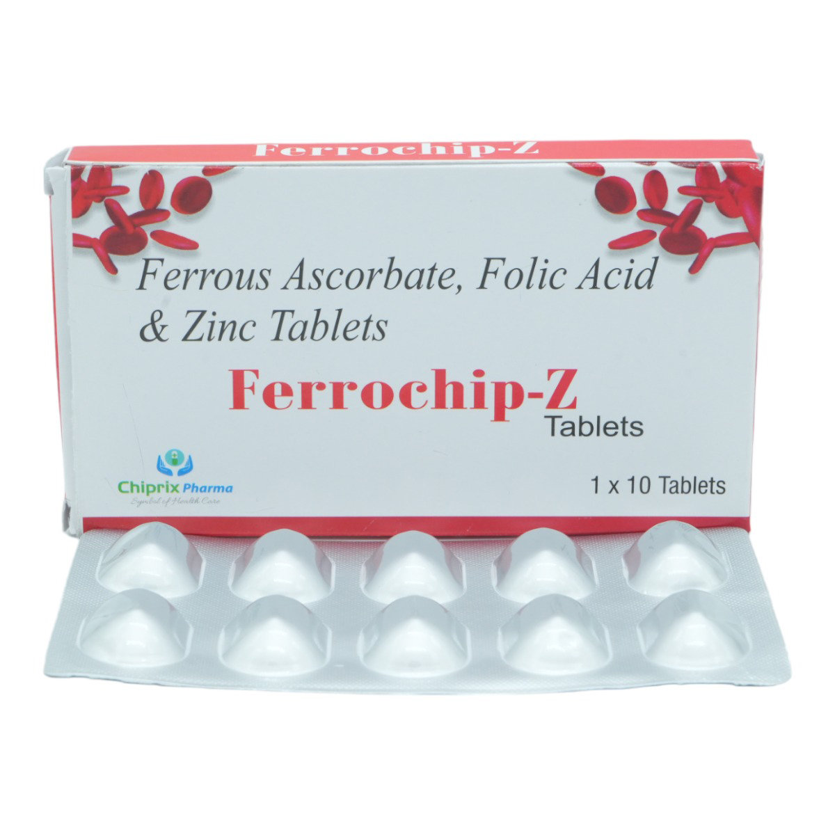 Ferrochip-Z Tablet 10's, Pack of 10 TabletS Ferrochip-Z Tablet 10's, Pack of 10 TabletS