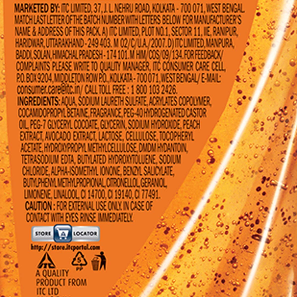 Fiama Di Wills Peach & Avocado Shower Gel, 250 ml | With Skin Conditioners | Gives Soft & Moisturised Skin | For Men & Women | For All Skin Type, Pack of 1 Fiama Di Wills Peach & Avocado Shower Gel, 250 ml | With Skin Conditioners | Gives Soft & Moisturised Skin | For Men & Women | For All Skin Type, Pack of 1