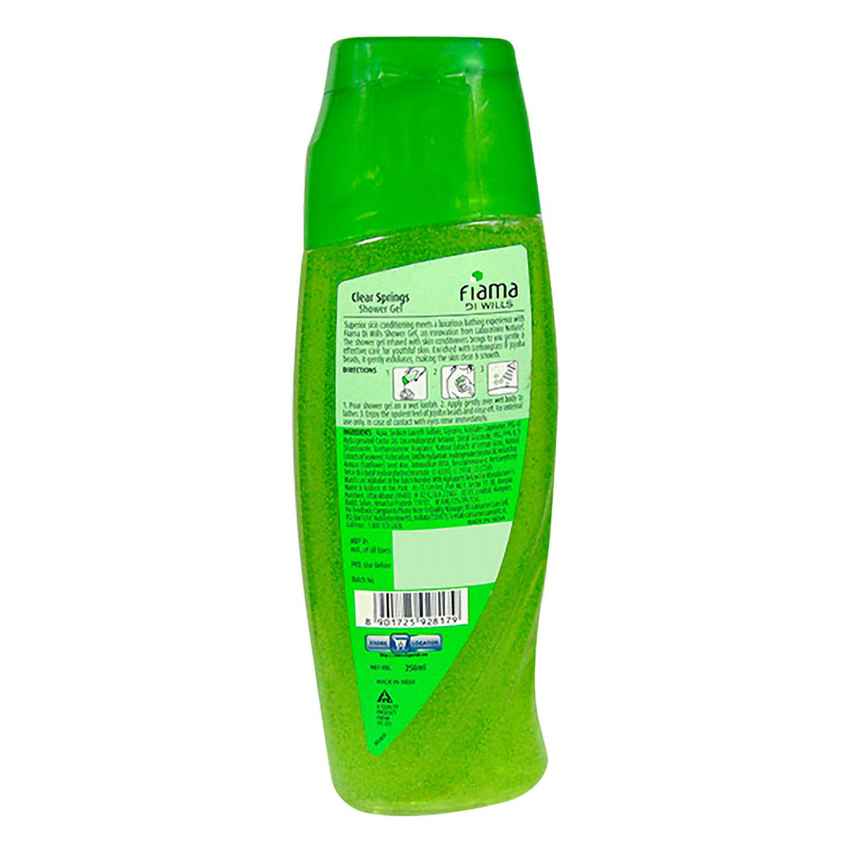 Fiama Di Wills Shower Gel 250 ml | lemongrass & Jojoba Oil | Gentle Exfoliation | For Youthful Skin, Pack of 1 Fiama Di Wills Shower Gel 250 ml | lemongrass & Jojoba Oil | Gentle Exfoliation | For Youthful Skin, Pack of 1