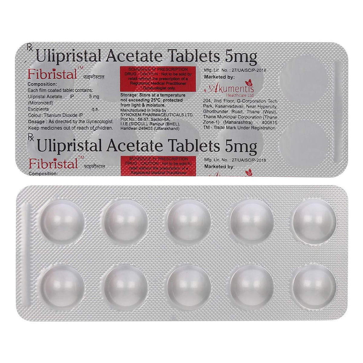 Buy Fibristal Tablet 10's Online