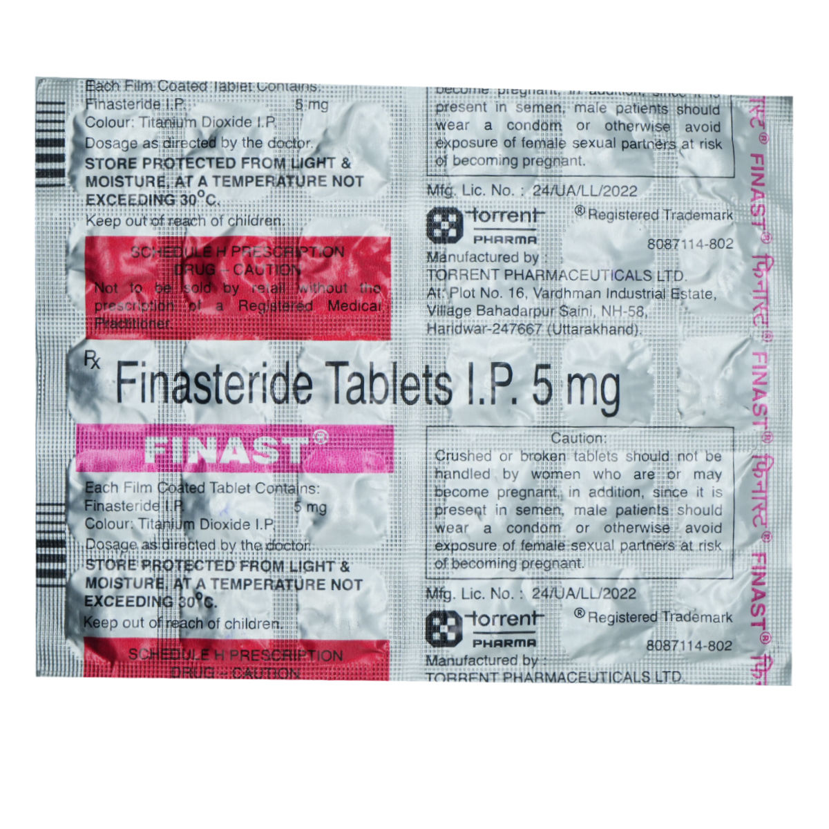 Buy Finast Tablet 30's Online