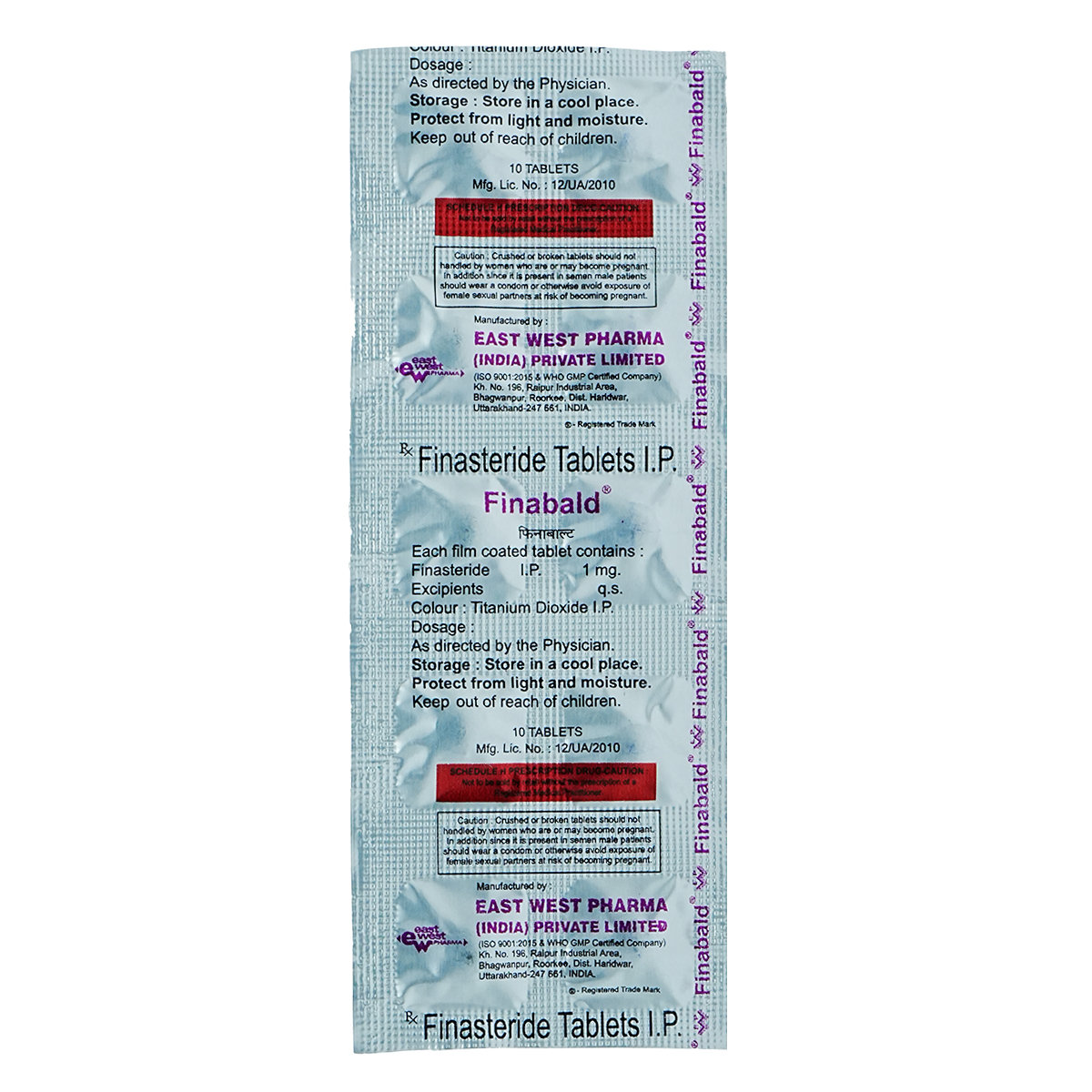 Finabald Tablet 10's, Pack of 10 TABLETS Finabald Tablet 10's, Pack of 10 TABLETS