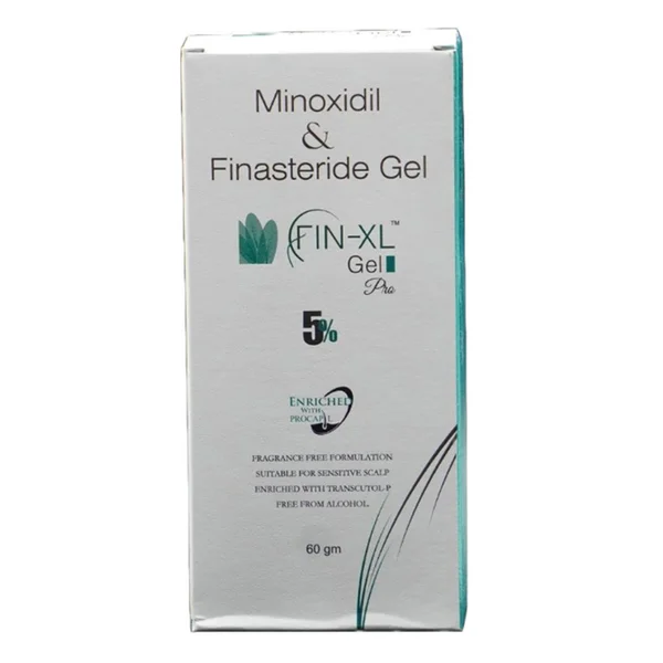 Fin-XL 5% Pro Gel 60 gm, Pack of 1 Gel