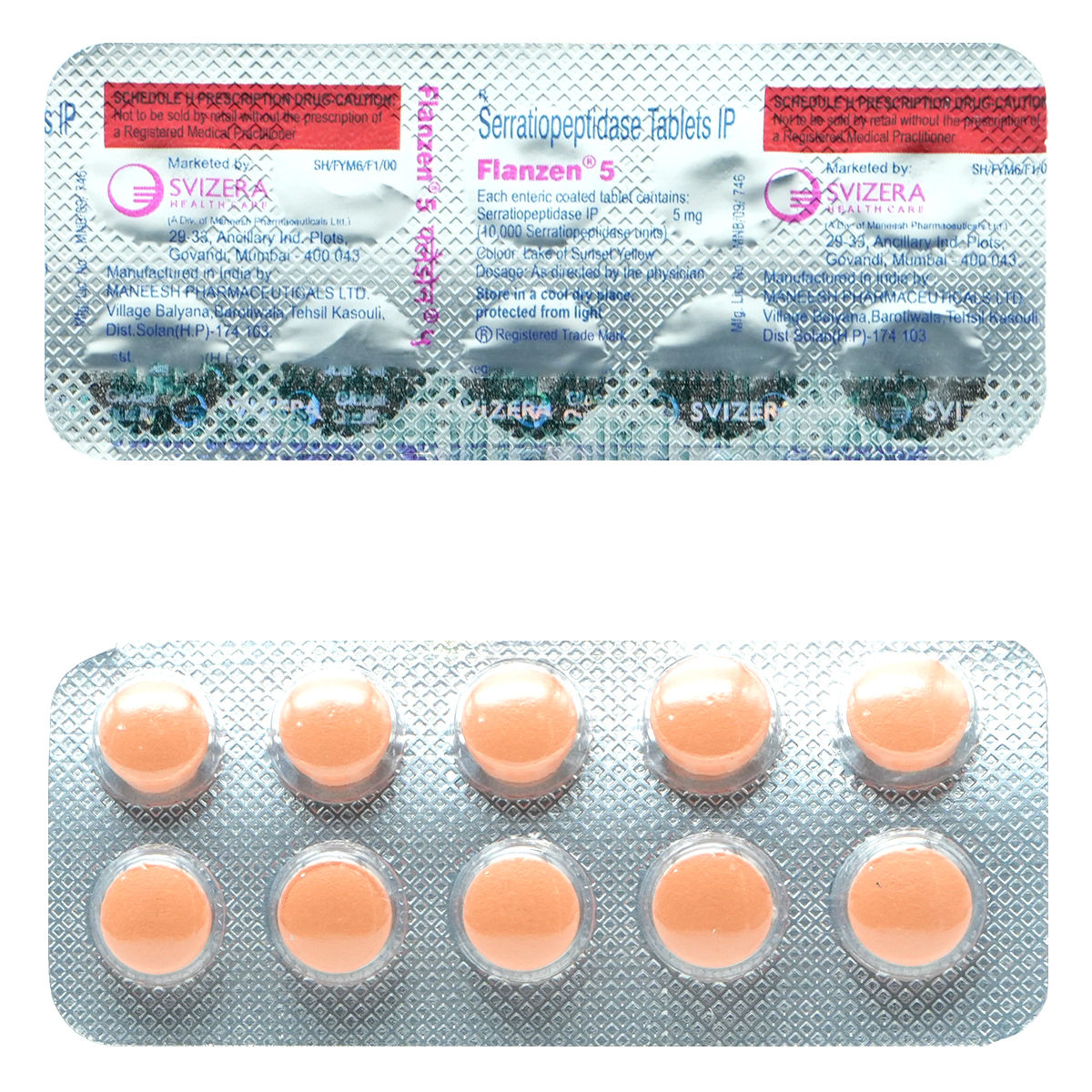 Buy Flanzen 5mg Tablet 10's Online