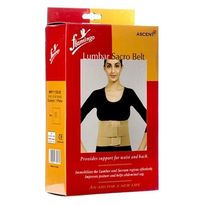 Flamingo Lumbar Sacro Belt XL, 1 Count, Pack of 1