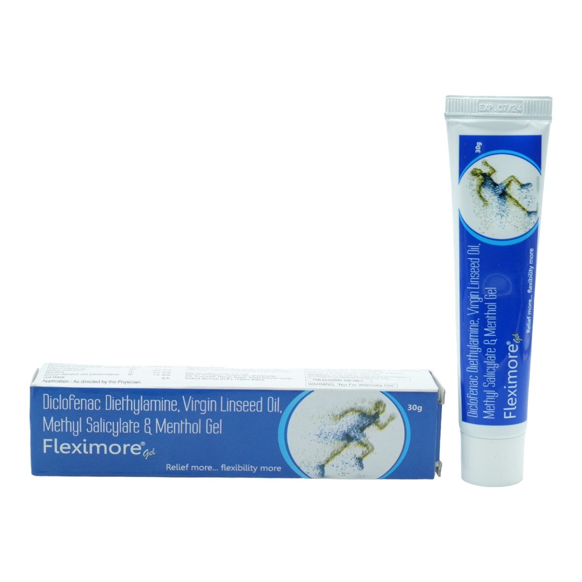 Fleximore Gel 30Gm, Pack of 1 Gel Fleximore Gel 30Gm, Pack of 1 Gel