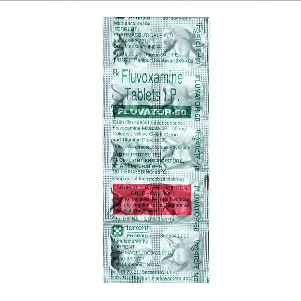 Fluvator-50 Tablet 10's, Pack of 10 TABLETS