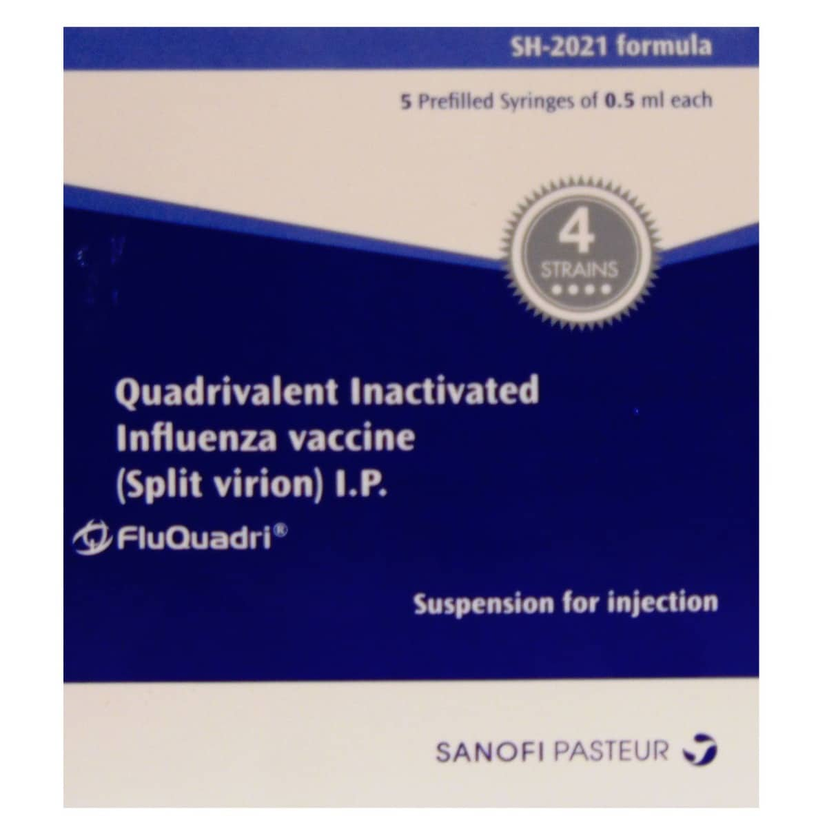 Buy FluQuadri NH 2020-2021 Vaccine 0.5 ml Online