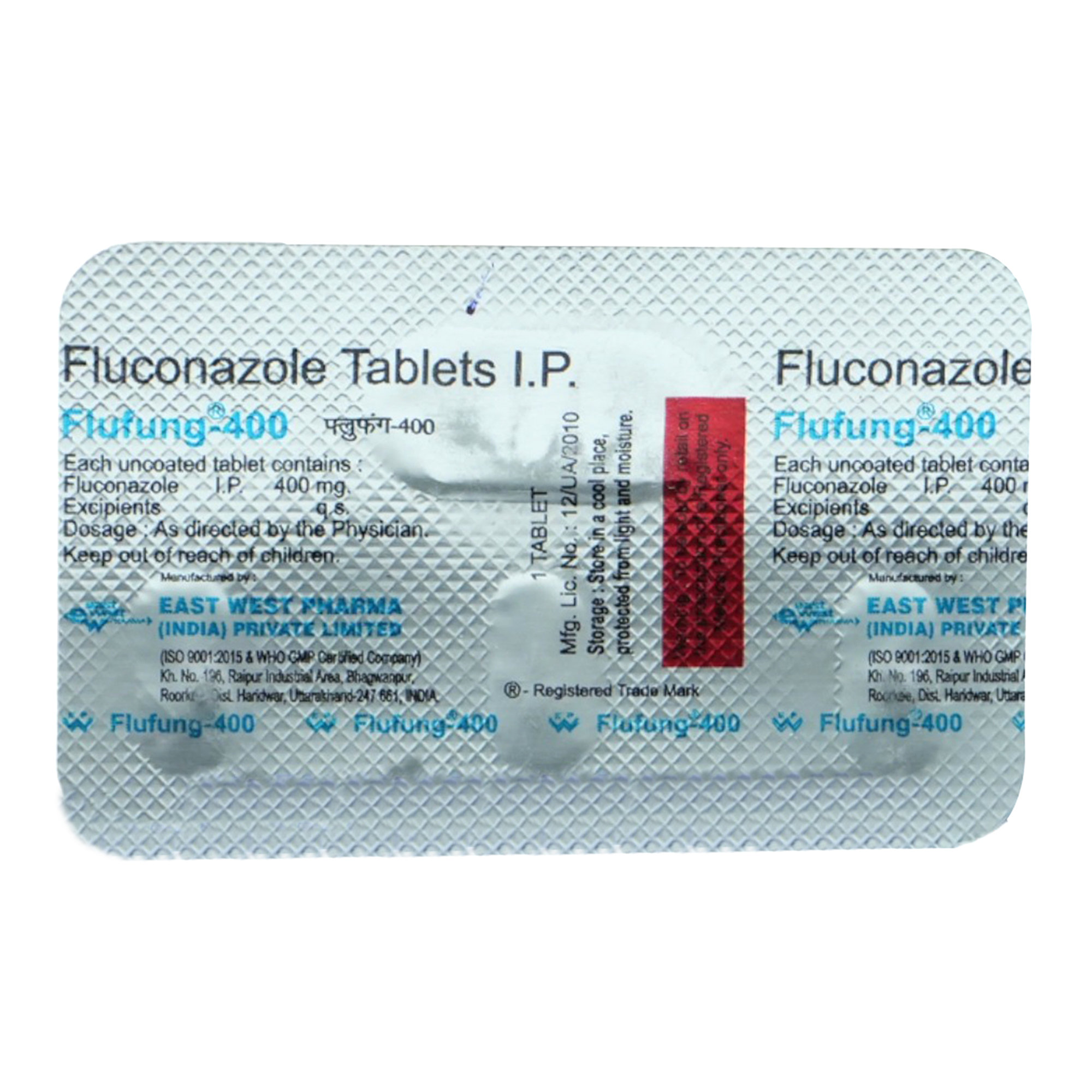 Flufung-400 mg Tablet 1's, Pack of 1 TABLET Flufung-400 mg Tablet 1's, Pack of 1 TABLET