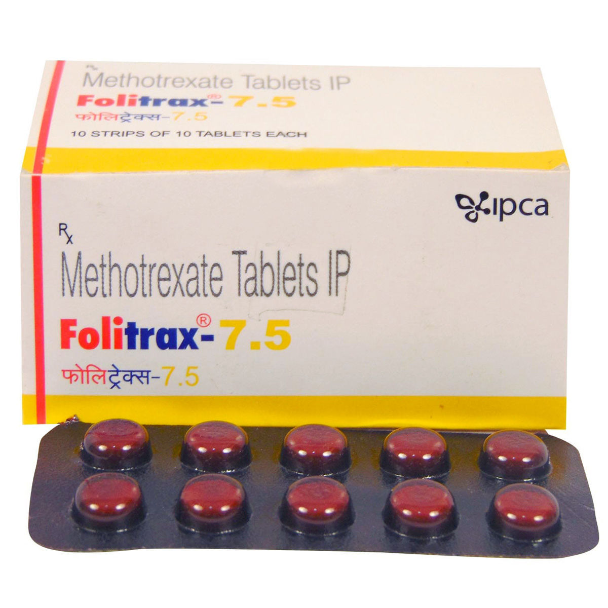 Buy Folitrax-7.5 Tablet 10's Online