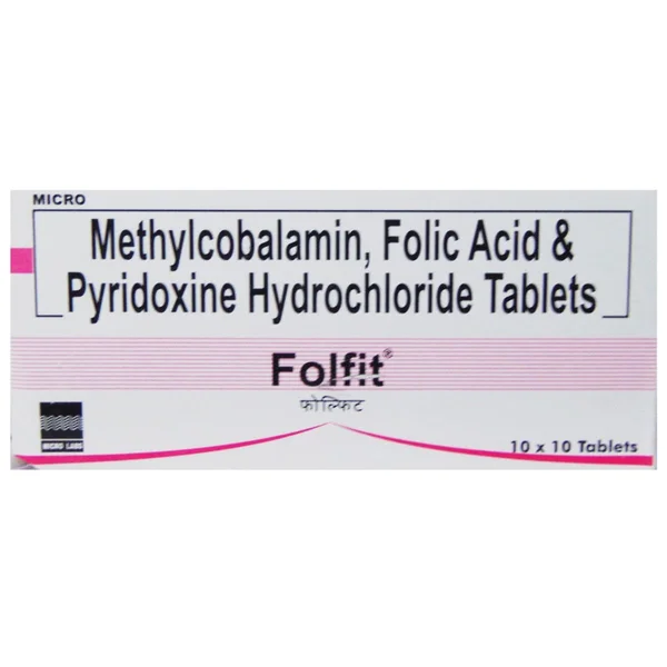 Folfit Tablet 10's, Pack of 10 TABLETS