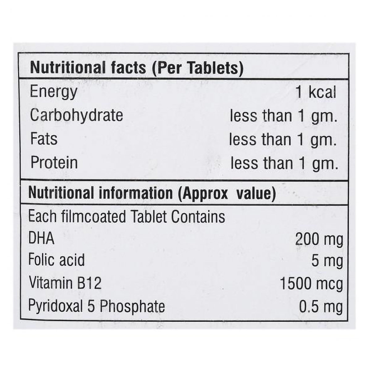Folinatal Tablet 10's, Pack of 10 TABLETS Folinatal Tablet 10's, Pack of 10 TABLETS