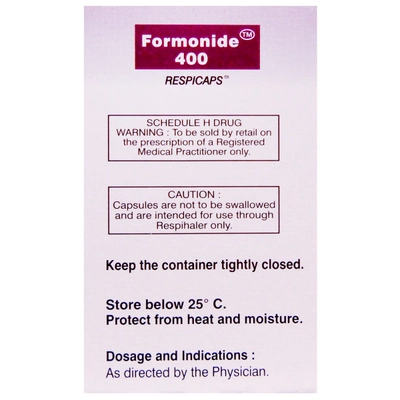 Formonide 400 Respicaps 30's, Pack of 1 RESPICAP