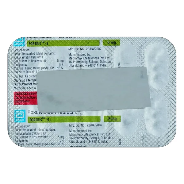 Fortius-5 Tablet 10's, Pack of 10 TabletS