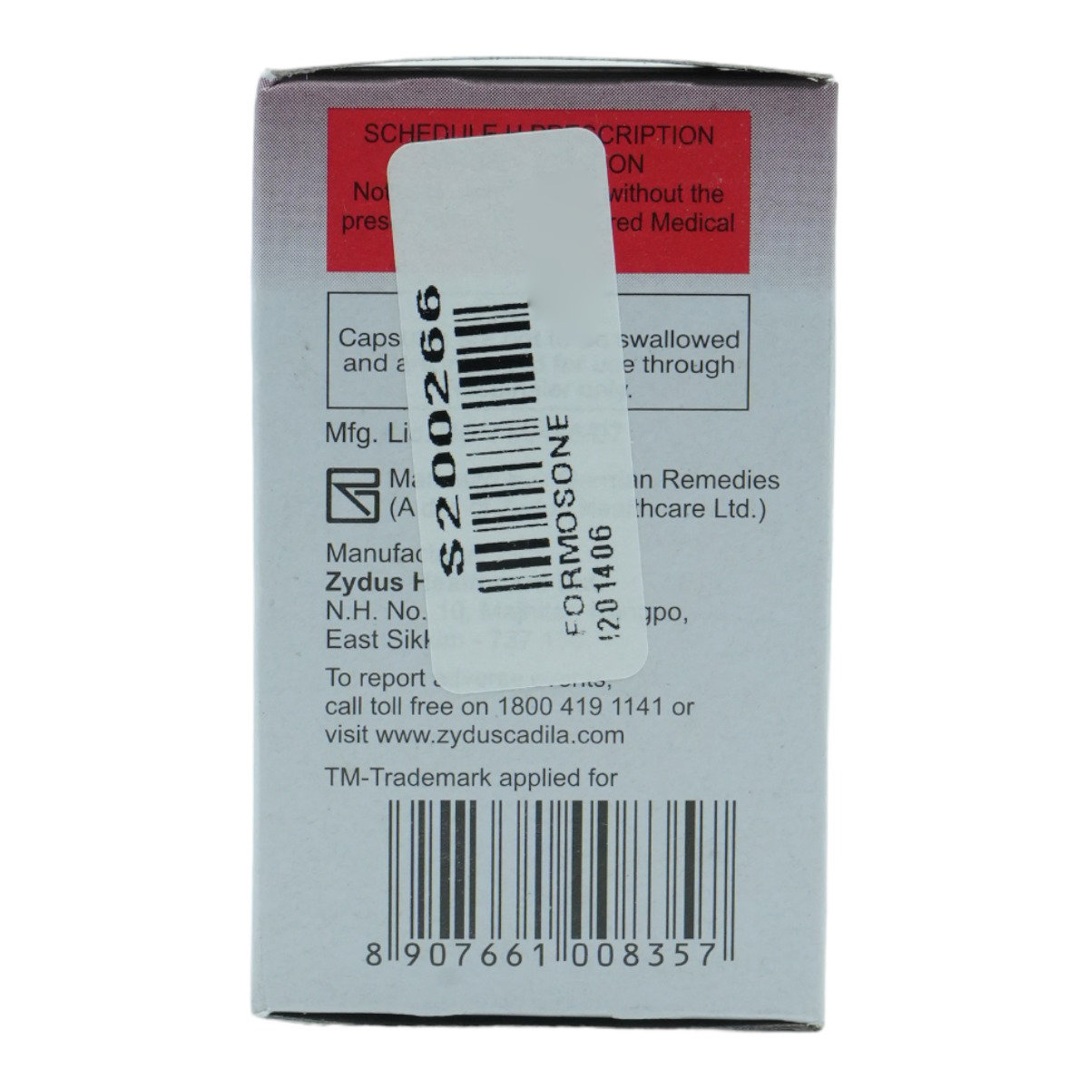 Formosone 250 Respicaps 30's, Pack of 1 CAPSULE Formosone 250 Respicaps 30's, Pack of 1 CAPSULE