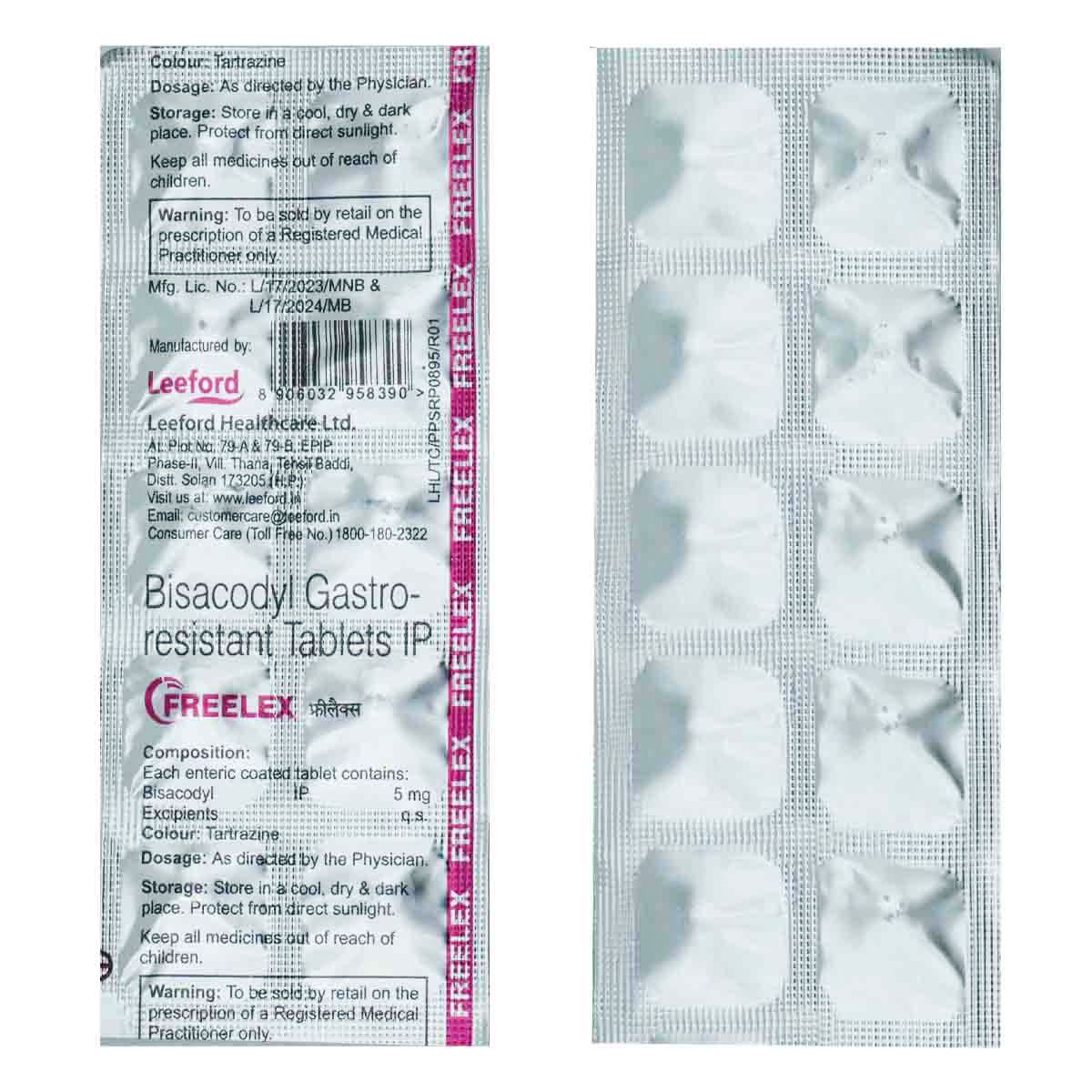 Buy FREELEX 5MG TABLET Online